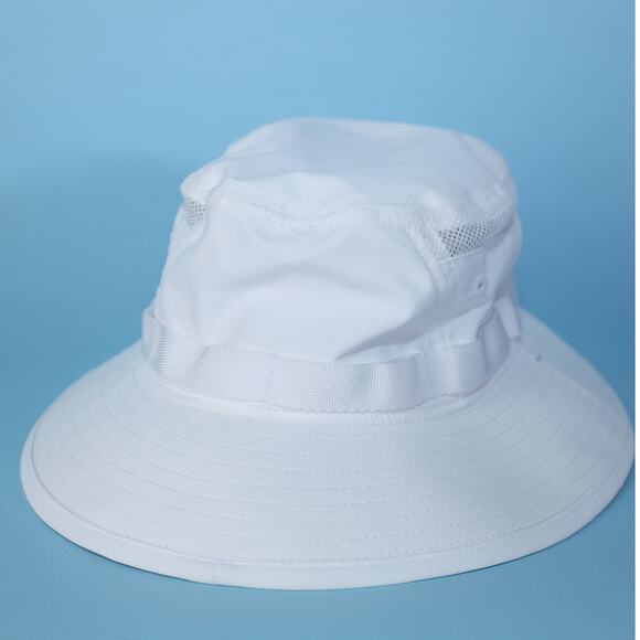 Adidas Mens Originals Webbing Boonie Sport Bucket Hat - S/M - White/White - NWT - Picture 5 of 5